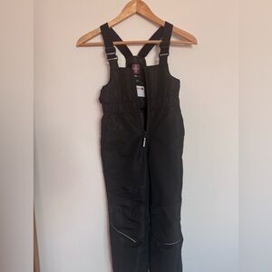 Swiss Tech Black Kids Snow Bib Overalls